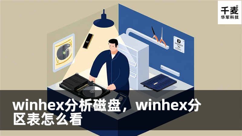 winhex分析磁盤，winhex分區(qū)表怎么看