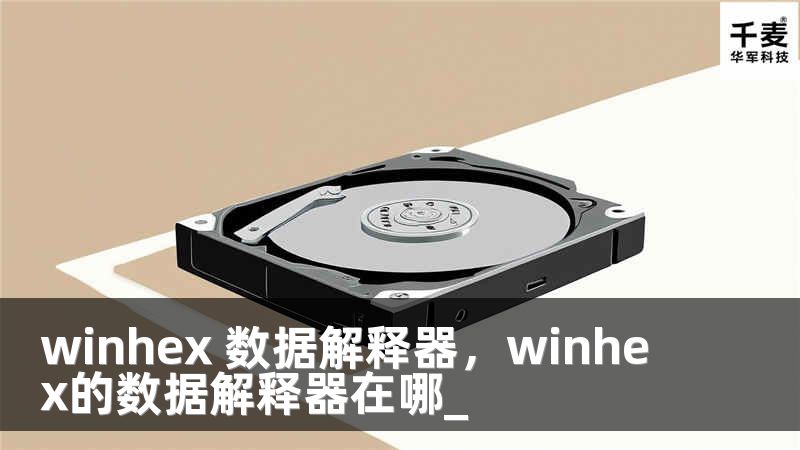 winhex 數(shù)據(jù)解釋器，winhex的數(shù)據(jù)解釋器在哪_