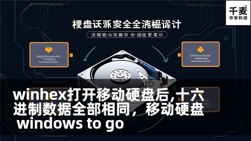 winhex打開移動(dòng)硬盤后,十六進(jìn)制數(shù)據(jù)全部相同，移動(dòng)硬盤 windows to go