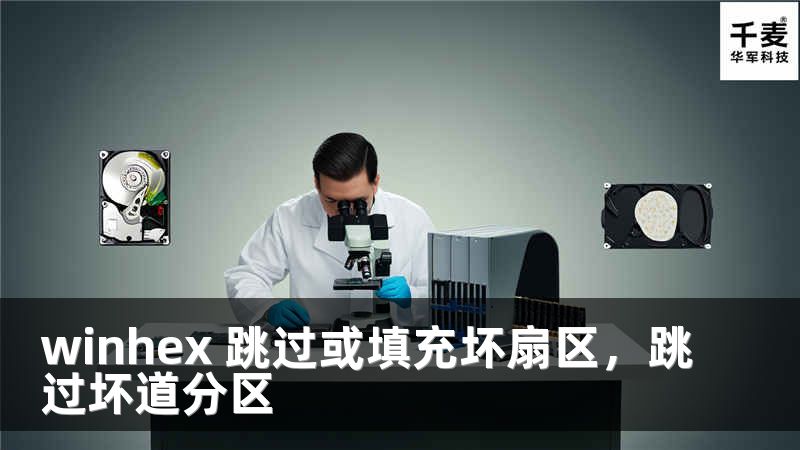 winhex 跳過或填充壞扇區(qū)，跳過壞道分區(qū)