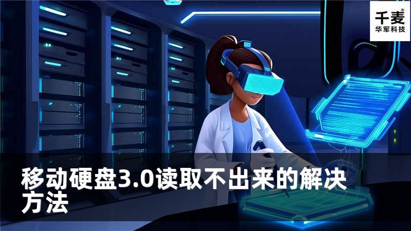 移動(dòng)硬盤(pán)3.0讀取不出來(lái)的解決方法