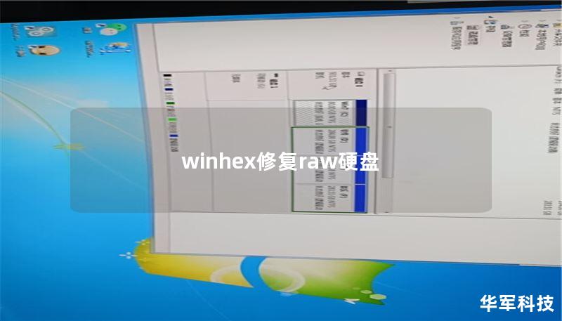winhex修復(fù)raw硬盤(pán)