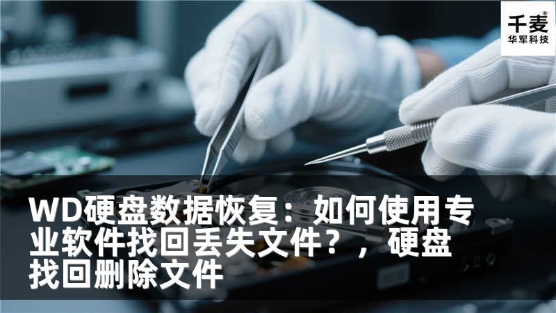 WD硬盤數(shù)據(jù)恢復(fù)：如何使用專業(yè)軟件找回丟失文件？，硬盤找回刪除文件