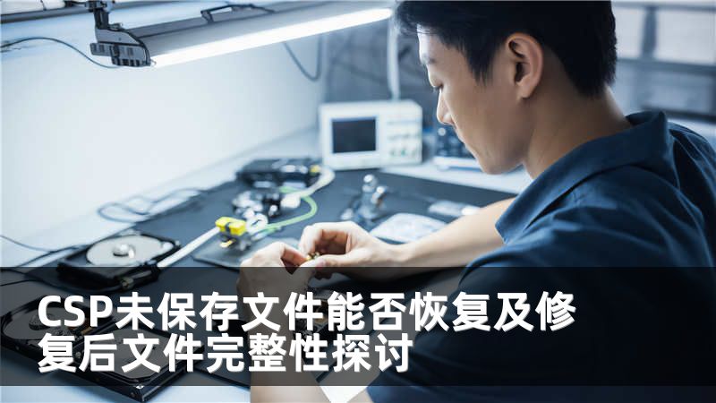 CSP未保存文件能否恢復(fù)及修復(fù)后文件完整性探討