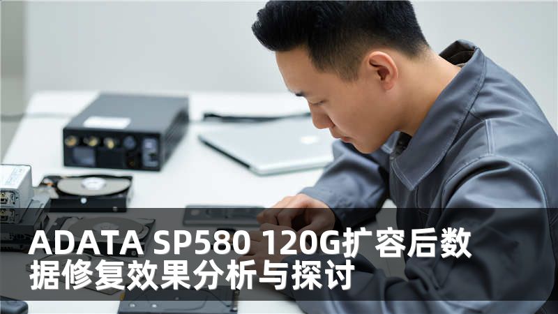 ADATA SP580 120G擴(kuò)容后數(shù)據(jù)修復(fù)效果分析與探討