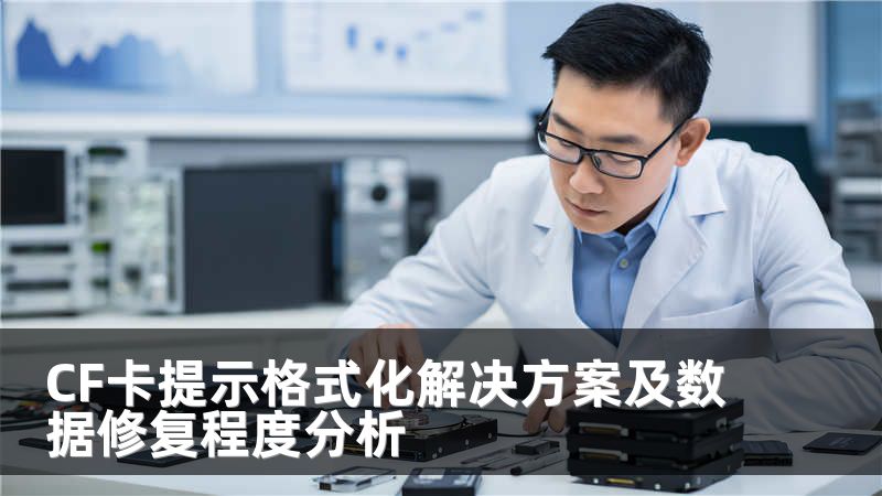 CF卡提示格式化解決方案及數(shù)據(jù)修復(fù)程度分析