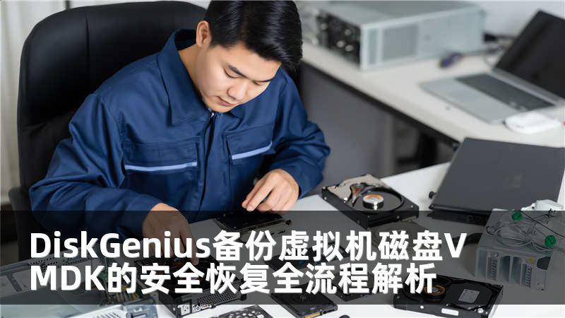 DiskGenius備份虛擬機磁盤VMDK的安全恢復(fù)全流程解析