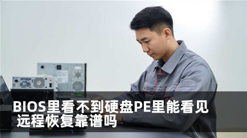 BIOS里看不到硬盤PE里能看見 遠(yuǎn)程恢復(fù)靠譜嗎