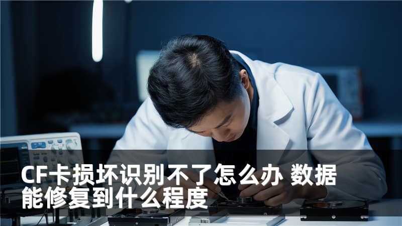 CF卡損壞識別不了怎么辦 數(shù)據(jù)能修復到什么程度