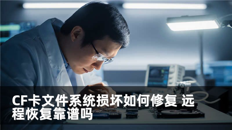 CF卡文件系統(tǒng)損壞如何修復 遠程恢復靠譜嗎