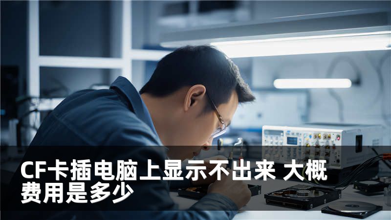 CF卡插電腦上顯示不出來 大概費用是多少
