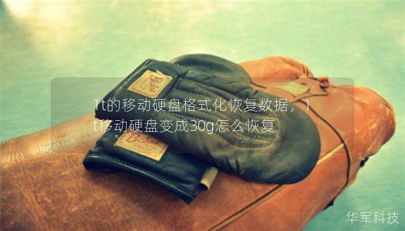 1t的移動硬盤格式化恢復數(shù)據(jù)，1t移動硬盤變成30g怎么恢復